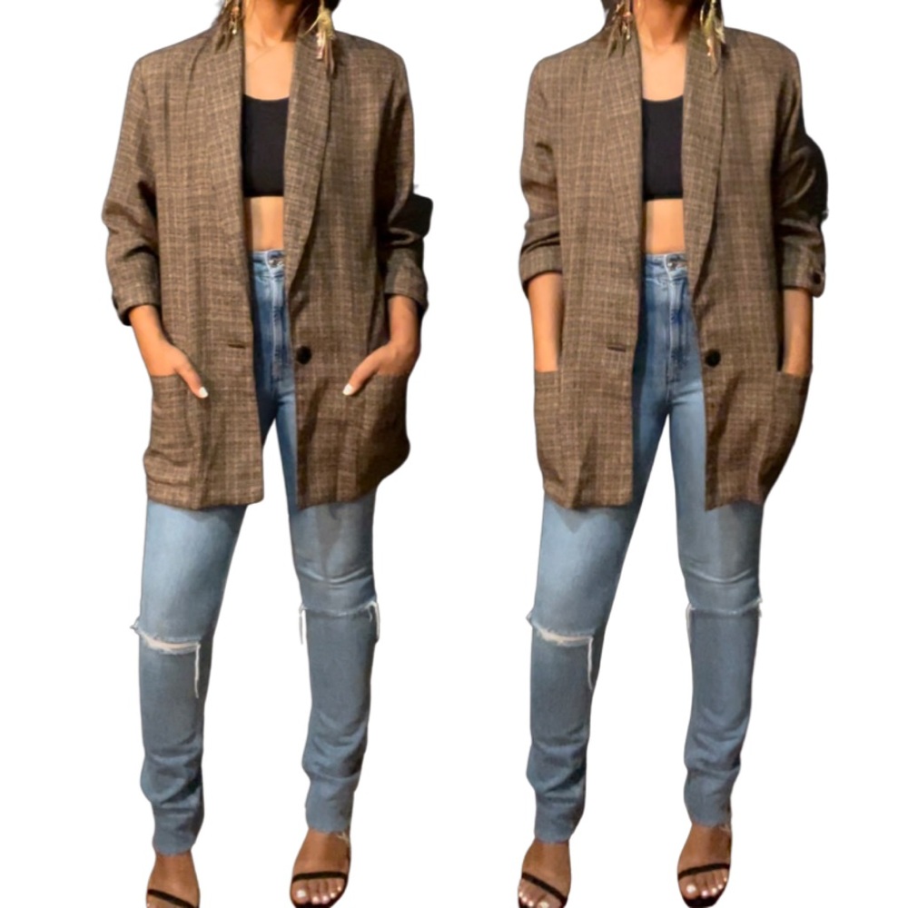 Vintage Oversized Statement Blazer - image 5